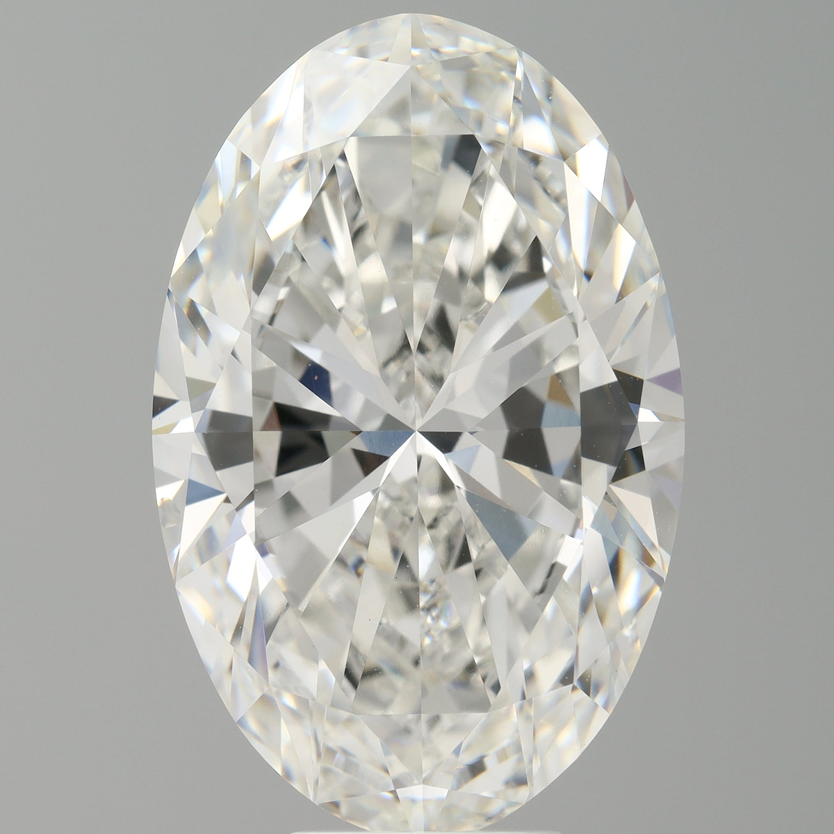 9.10 Carat Oval Shaped, Ideal Cut, F Color, VVS2 Clarity, IGI Certified Lab Grown Diamond