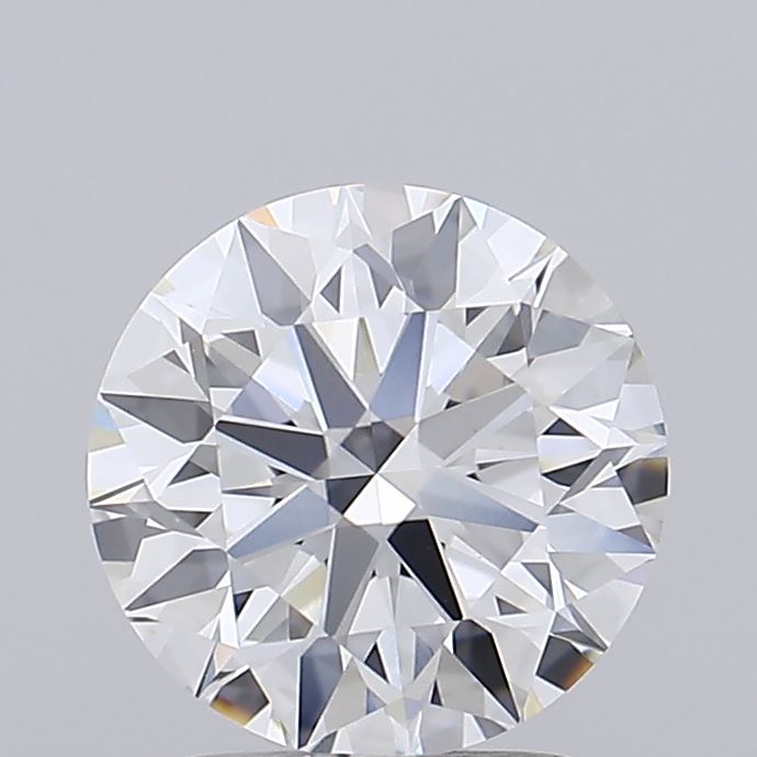 2.16 Carat Round Shaped, Ideal Cut, E Color, VVS2 Clarity, IGI Certified Lab Grown Diamond