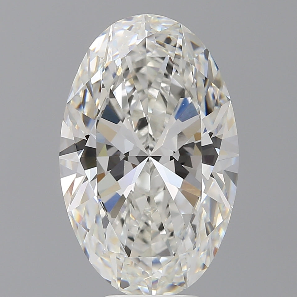6.59 Carat Oval Shaped, Ideal Cut, F Color, VVS2 Clarity, IGI Certified Lab Grown Diamond