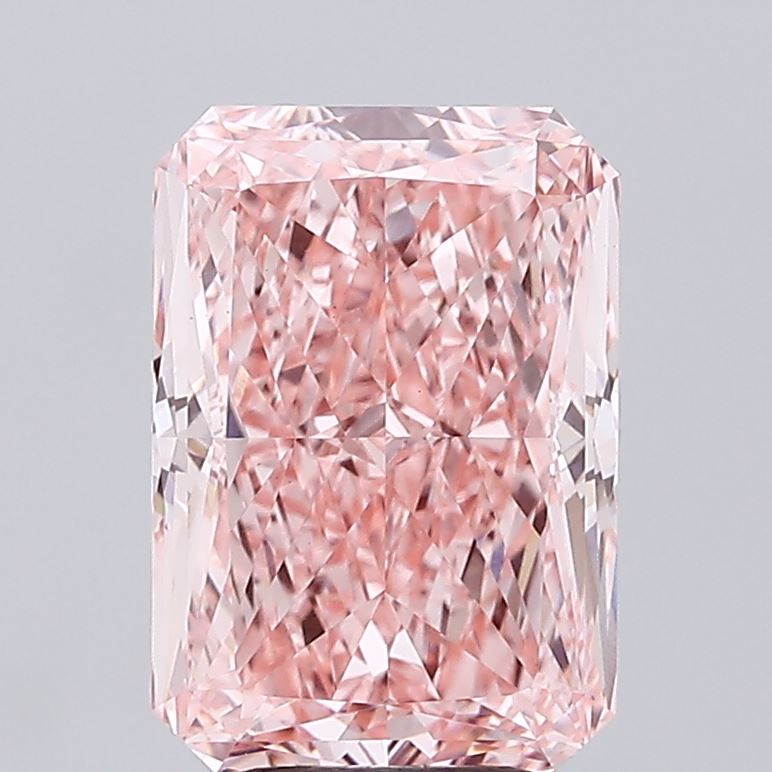 4.56 Carat Radiant Shaped, Excellent Cut, VS1 Clarity, IGI Certified Lab Grown Diamond