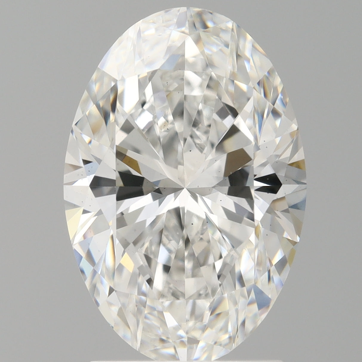 2.42 Carat Oval Shaped, Excellent Cut, E Color, VS1 Clarity, IGI Certified Lab Grown Diamond