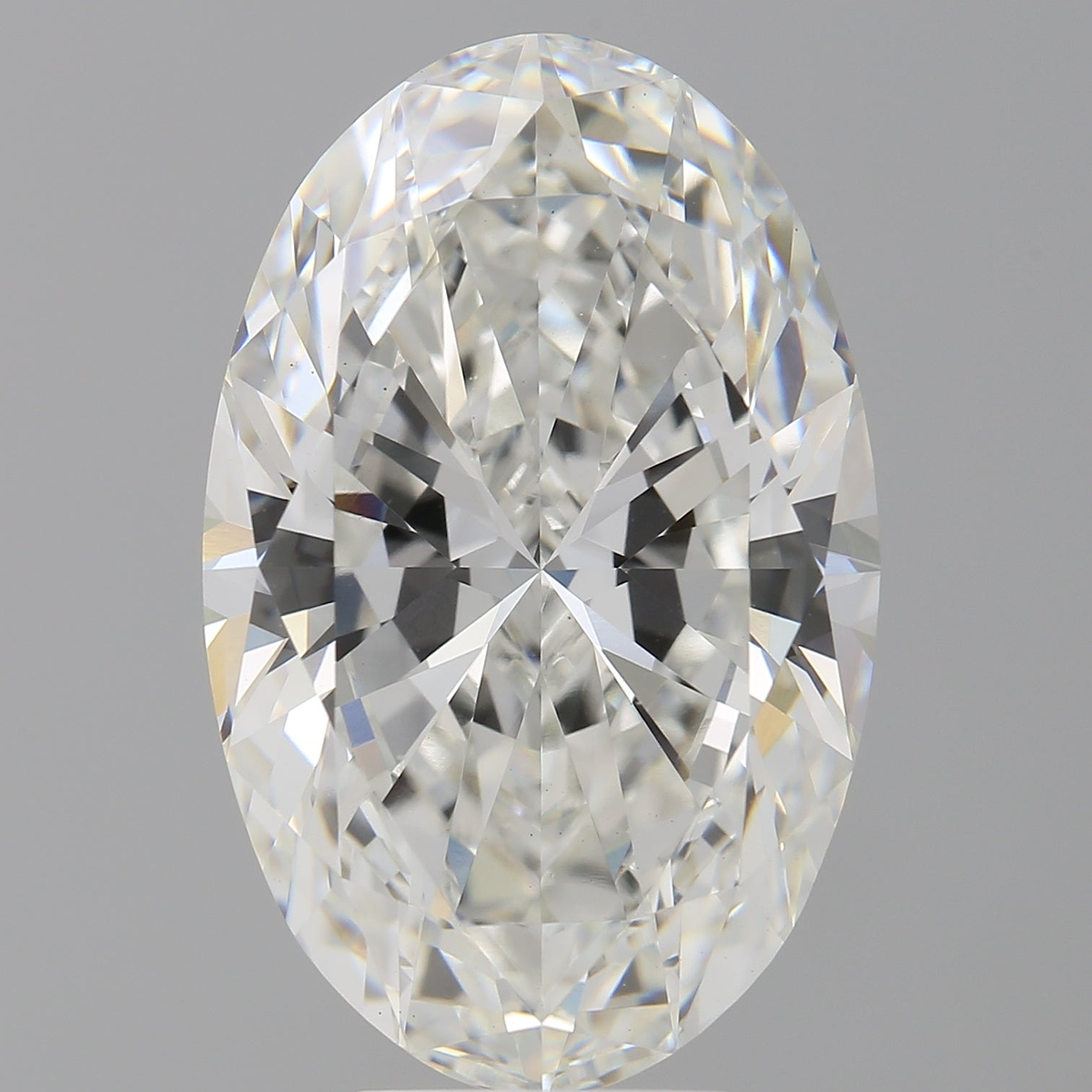 8.04 Carat Oval Shaped, Ideal Cut, F Color, VS1 Clarity, IGI Certified Lab Grown Diamond