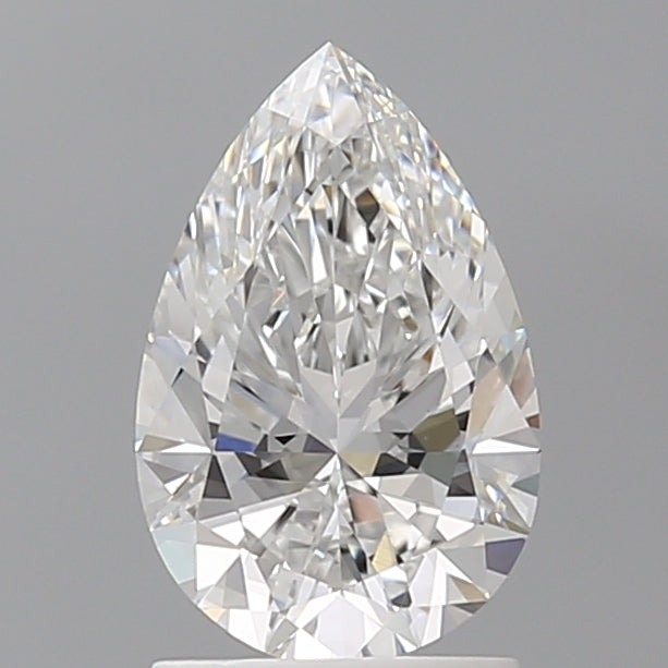 1.59 Carat Pear Shaped, Ideal Cut, E Color, VVS2 Clarity, IGI Certified Lab Grown Diamond