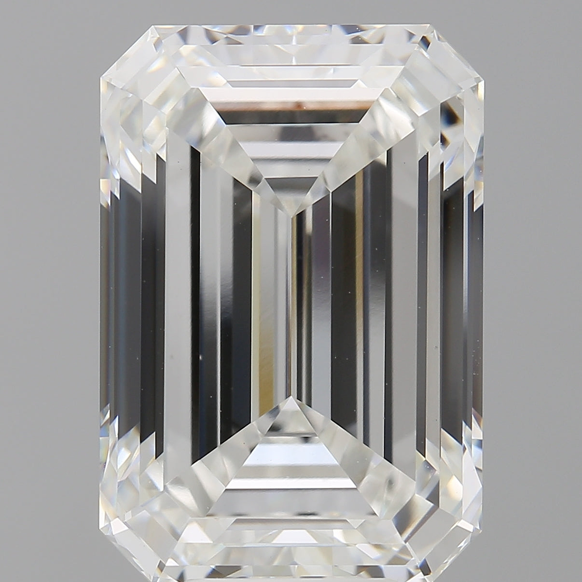 9.60 Carat Emerald Shaped, Ideal Cut, F Color, VVS2 Clarity, IGI Certified Lab Grown Diamond