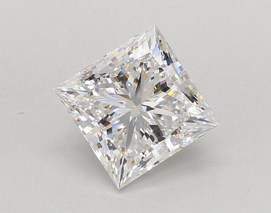 2.02 Carat Princess Shaped, Ideal Cut, D Color, VVS1 Clarity, IGI Certified Lab Grown Diamond