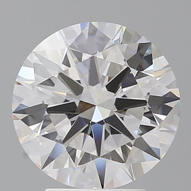 3.53 Carat Round Shaped, Ideal Cut, E Color, VVS2 Clarity, IGI Certified Lab Grown Diamond