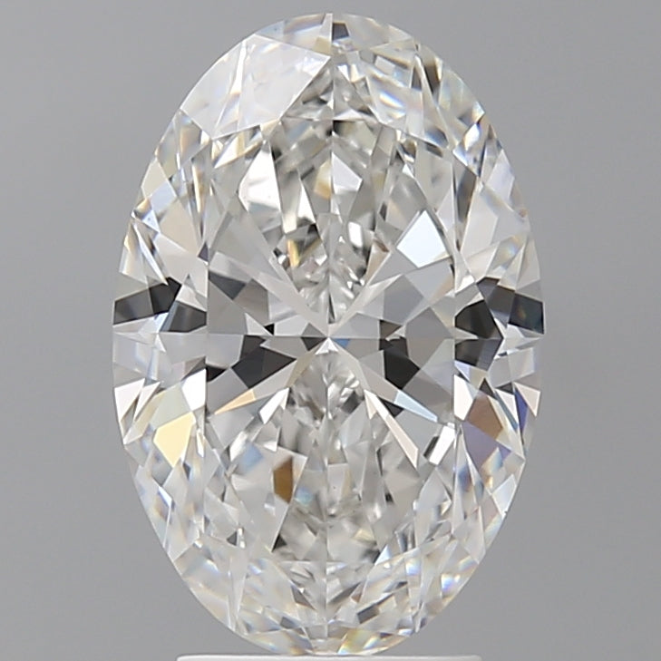 3.55 Carat Oval Shaped, Ideal Cut, E Color, VS1 Clarity, IGI Certified Lab Grown Diamond