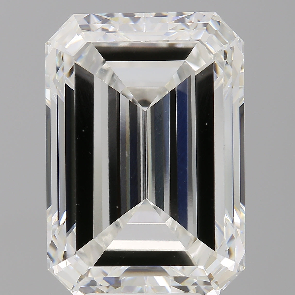 9.01 Carat Emerald Shaped, Excellent Cut, F Color, VVS2 Clarity, IGI Certified Lab Grown Diamond