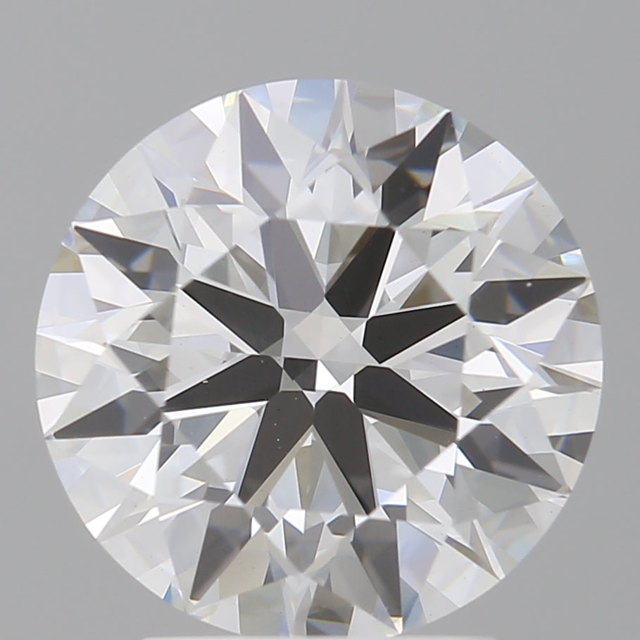 3.02 Carat Round Shaped, Ideal Cut, E Color, VVS2 Clarity, IGI Certified Lab Grown Diamond