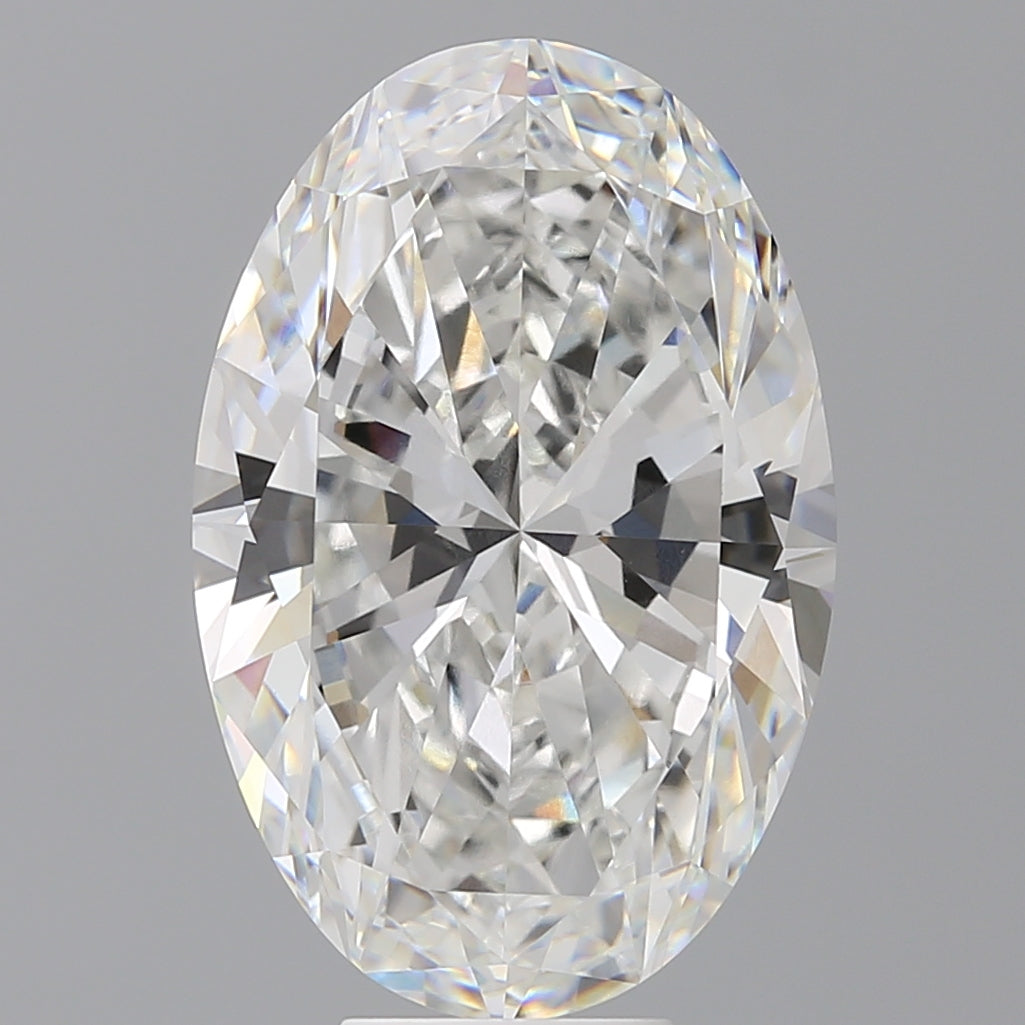 9.02 Carat Oval Shaped, Ideal Cut, F Color, VVS2 Clarity, IGI Certified Lab Grown Diamond
