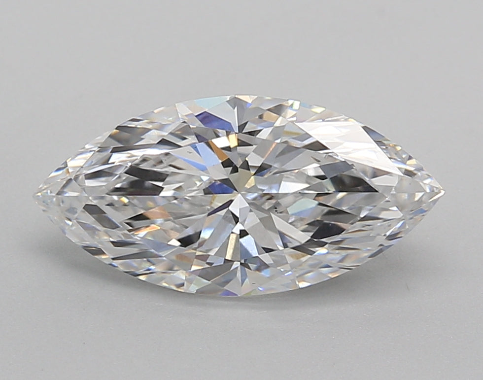 2.00 Carat Marquise Shaped, Very Good Cut, D Color, VS1 Clarity, IGI Certified Lab Grown Diamond