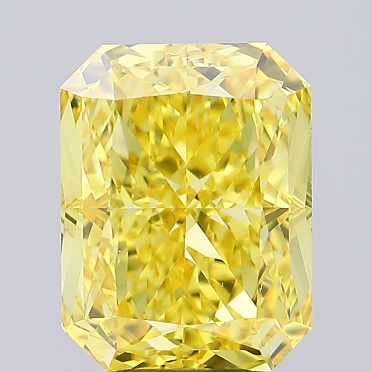 6.10 Carat Radiant Shaped, Excellent Cut, VS1 Clarity, IGI Certified Lab Grown Diamond