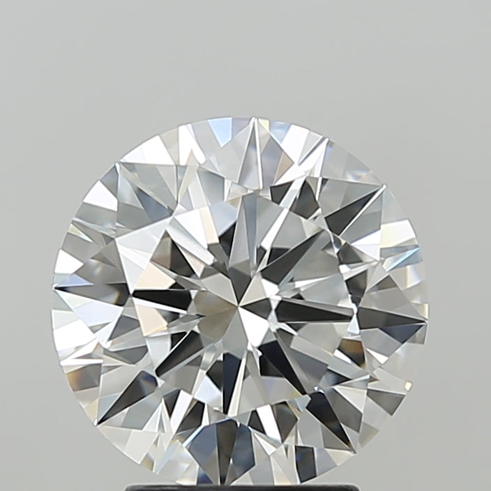 3.21 Carat Round Shaped, Ideal Cut, F Color, VVS2 Clarity, IGI Certified Lab Grown Diamond