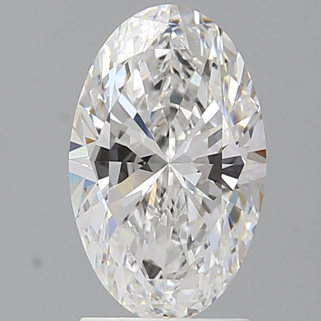 2.05 Carat Oval Shaped, Ideal Cut, E Color, VVS2 Clarity, IGI Certified Lab Grown Diamond