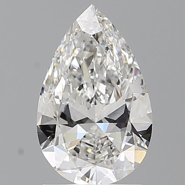 1.60 Carat Pear Shaped, Excellent Cut, E Color, VVS2 Clarity, IGI Certified Lab Grown Diamond