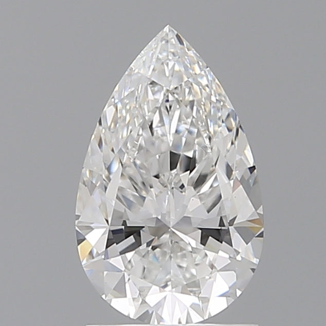 1.60 Carat Pear Shaped, Ideal Cut, E Color, VVS2 Clarity, IGI Certified Lab Grown Diamond
