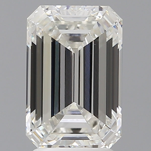 3.00 Carat Emerald Shaped, Excellent Cut, G Color, VVS2 Clarity, IGI Certified Lab Grown Diamond
