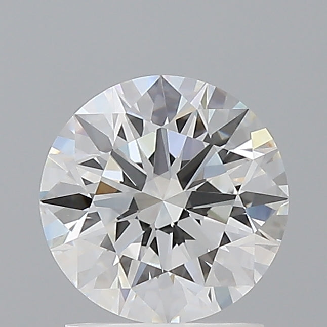 1.59 Carat Round Shaped, Ideal Cut, D Color, VVS2 Clarity, IGI Certified Lab Grown Diamond