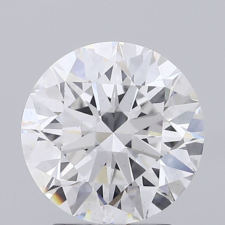 2.75 Carat Round Shaped, Ideal Cut, E Color, VS1 Clarity, IGI Certified Lab Grown Diamond