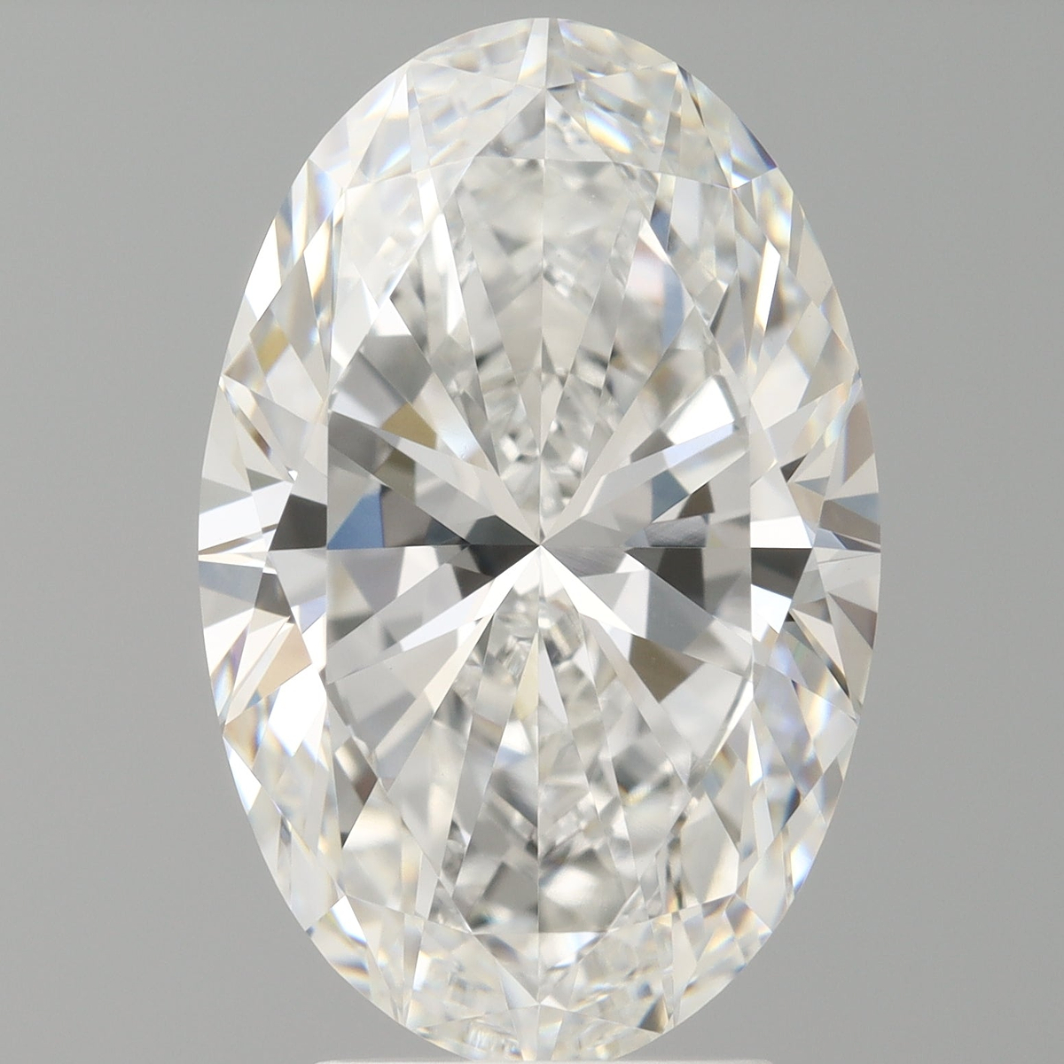 4.10 Carat Oval Shaped, Ideal Cut, E Color, VVS2 Clarity, IGI Certified Lab Grown Diamond