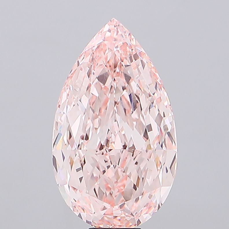 19.04 Carat Pear Shaped, Ideal Cut, VVS2 Clarity, IGI Certified Lab Grown Diamond