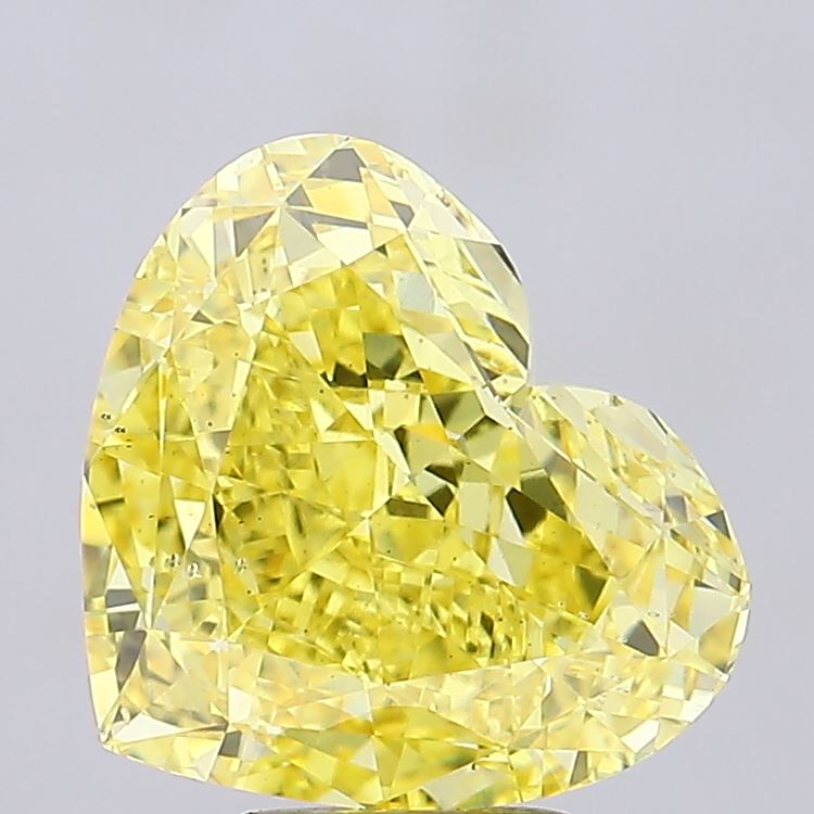 7.03 Carat Heart Shaped, Excellent Cut, SI1 Clarity, IGI Certified Lab Grown Diamond