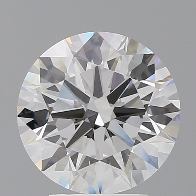 3.58 Carat Round Shaped, Ideal Cut, E Color, VVS2 Clarity, IGI Certified Lab Grown Diamond