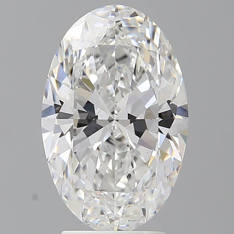 3.55 Carat Oval Shaped, Ideal Cut, E Color, VS1 Clarity, IGI Certified Lab Grown Diamond