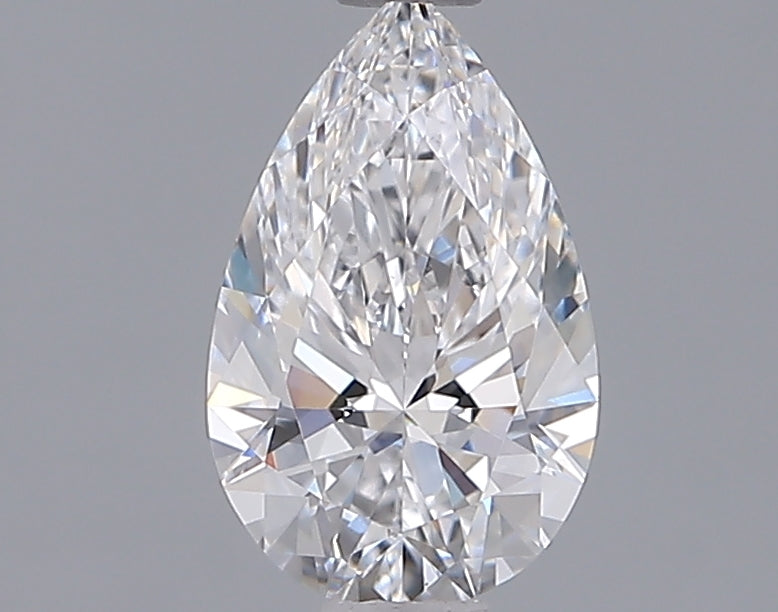 1.05 Carat Pear Shaped, Ideal Cut, D Color, VVS2 Clarity, IGI Certified Lab Grown Diamond