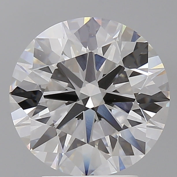 3.50 Carat Round Shaped, Ideal Cut, F Color, VVS2 Clarity, IGI Certified Lab Grown Diamond