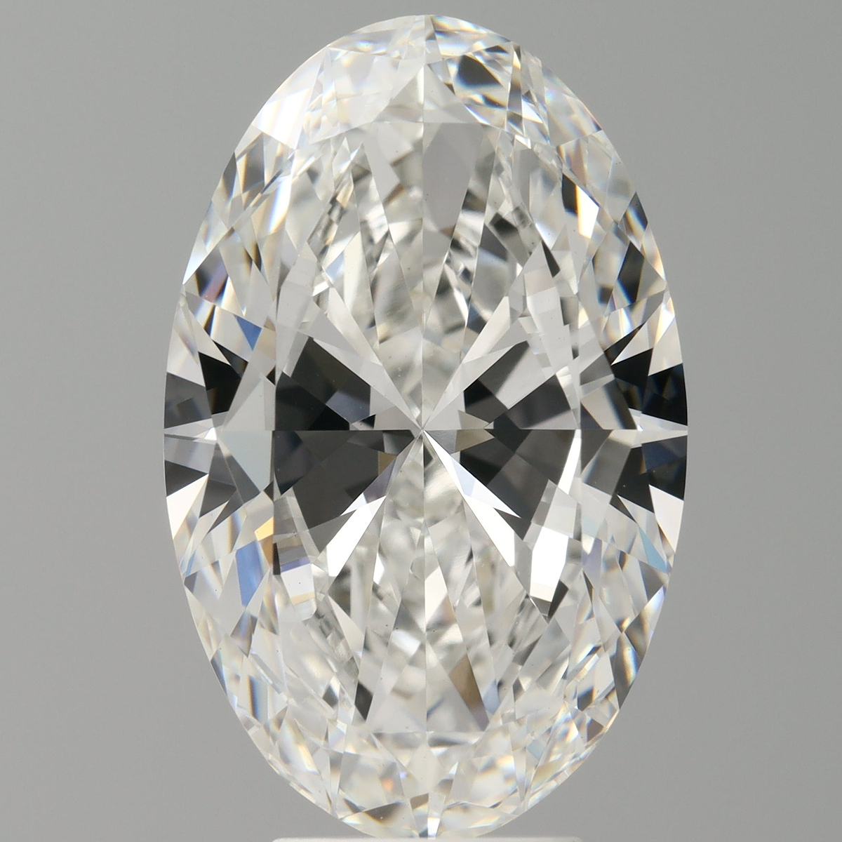 6.00 Carat Oval Shaped, Ideal Cut, F Color, VVS2 Clarity, IGI Certified Lab Grown Diamond