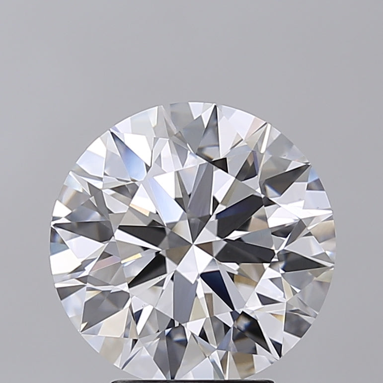 4.02 Carat Round Shaped, Ideal Cut, E Color, VS1 Clarity, IGI Certified Lab Grown Diamond