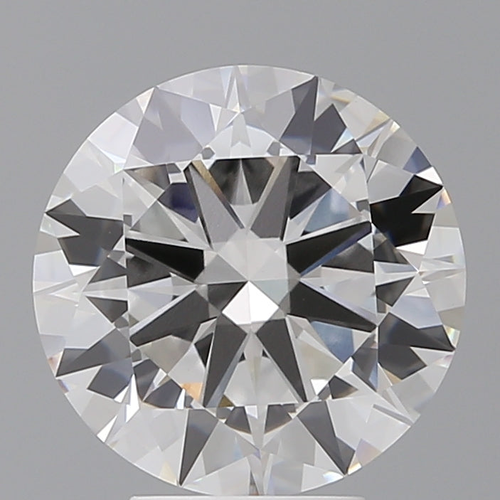 4.59 Carat Round Shaped, Excellent Cut, F Color, VVS2 Clarity, IGI Certified Lab Grown Diamond