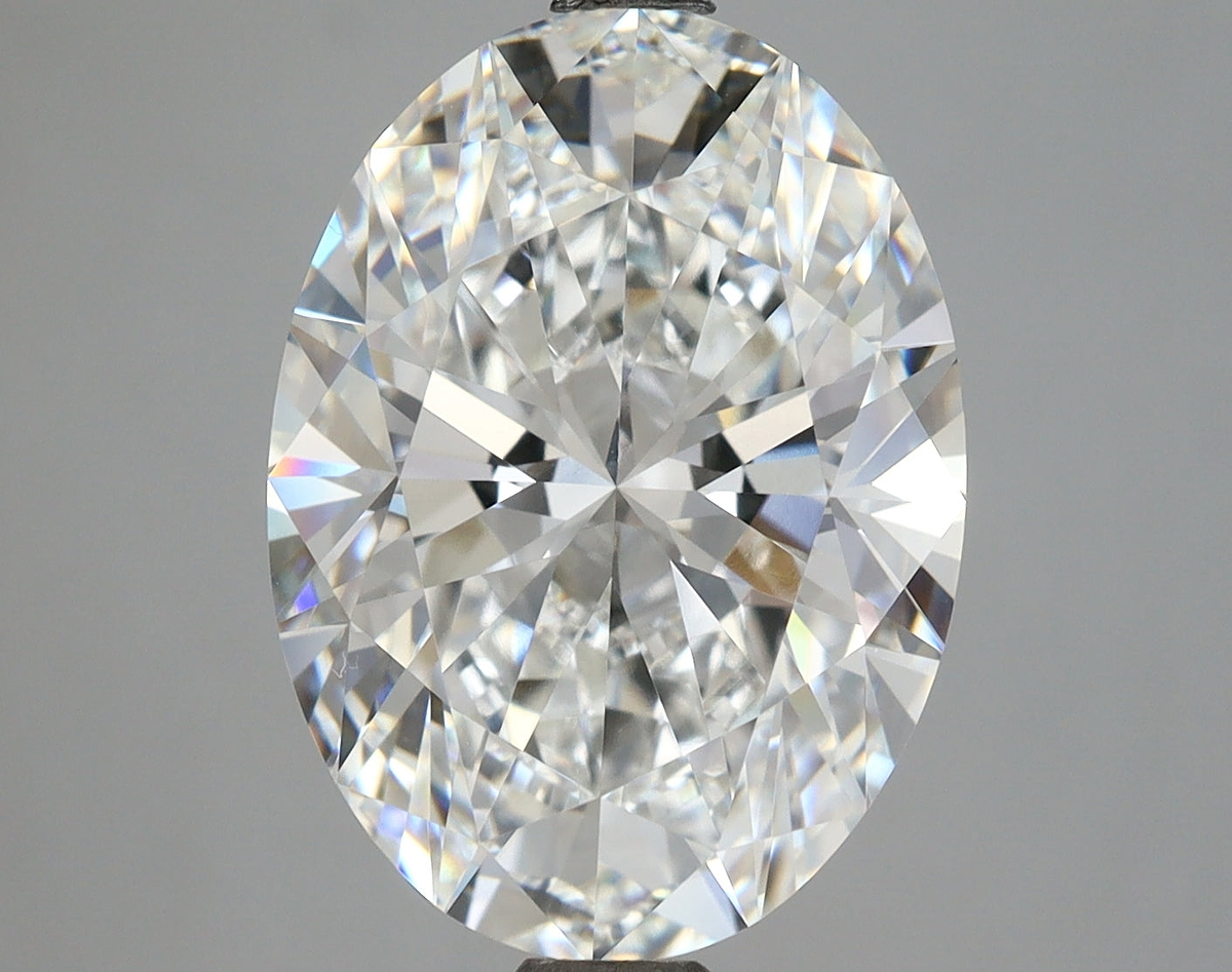 6.07 Carat Oval Shaped, Ideal Cut, E Color, VVS1 Clarity, IGI Certified Lab Grown Diamond