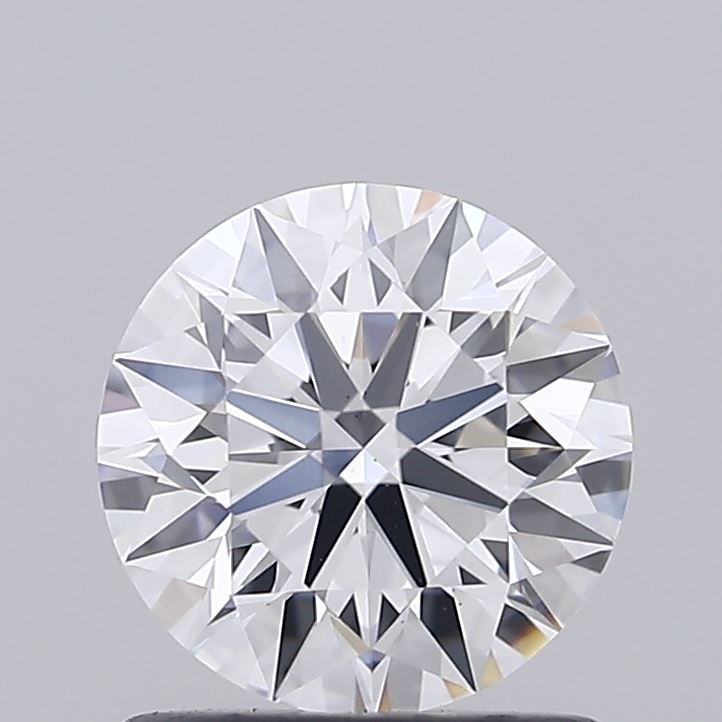 1.08 Carat Round Shaped, Ideal Cut, D Color, VS2 Clarity, IGI Certified Lab Grown Diamond
