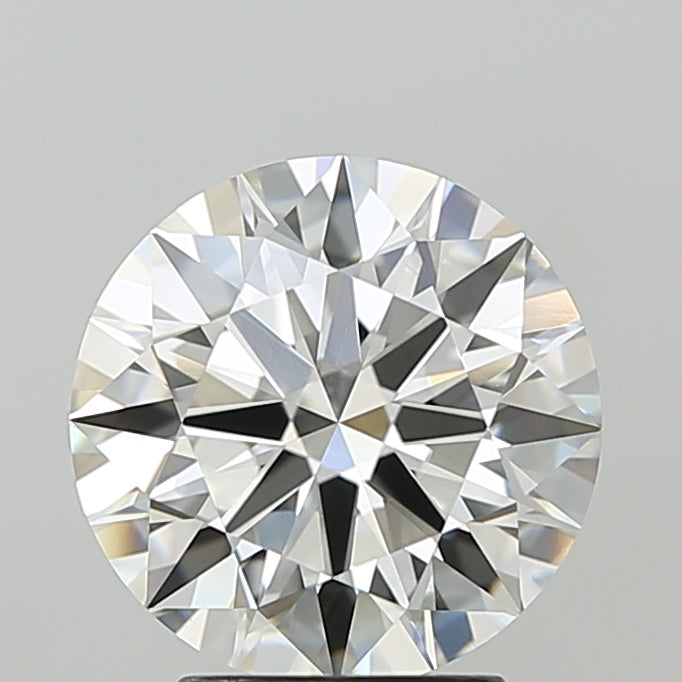 3.10 Carat Round Shaped, Ideal Cut, F Color, VVS2 Clarity, IGI Certified Lab Grown Diamond