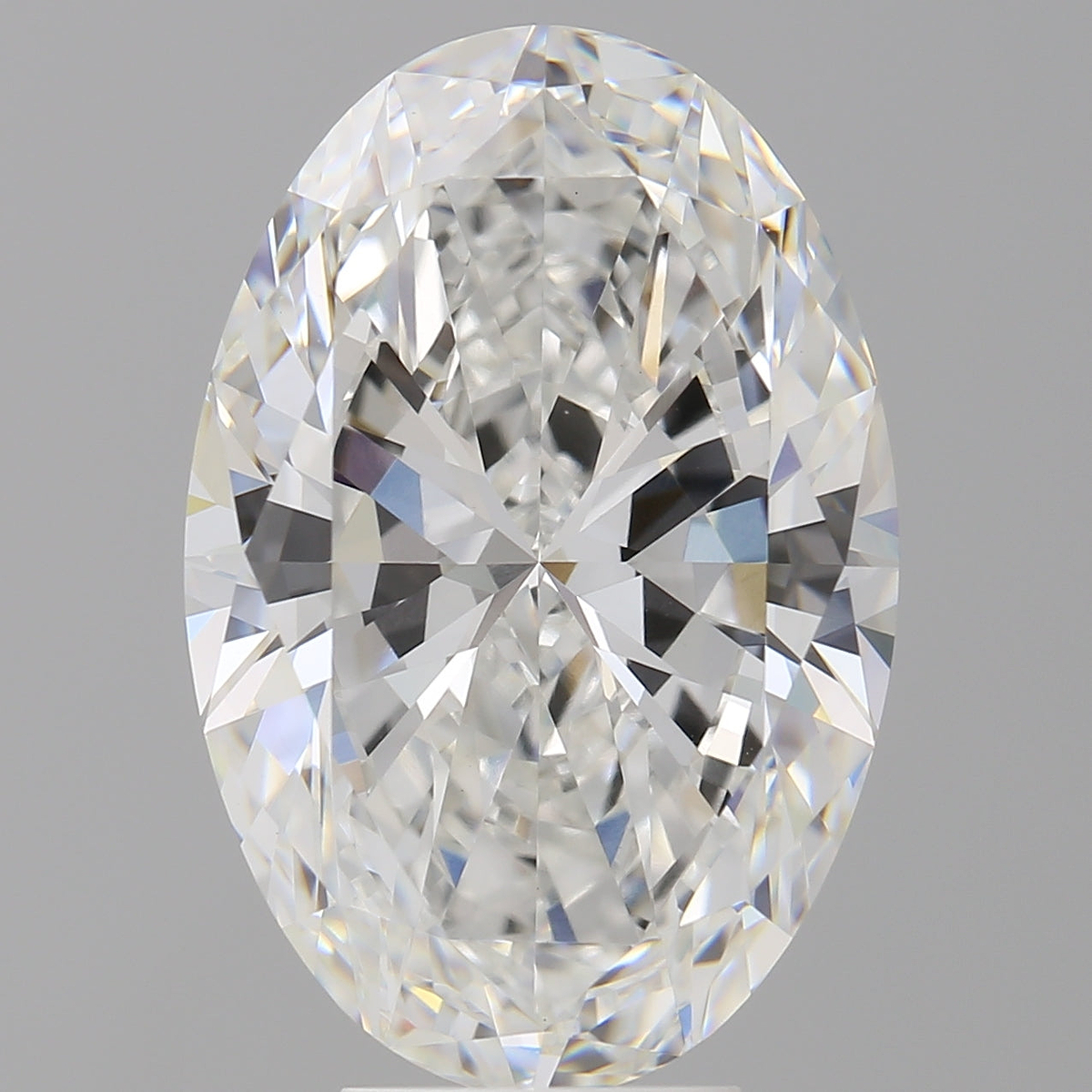 7.03 Carat Oval Shaped, Ideal Cut, F Color, VVS2 Clarity, IGI Certified Lab Grown Diamond