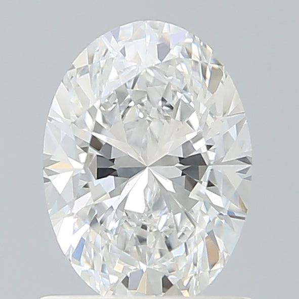 1.10 Carat Oval Shaped, Excellent Cut, D Color, VVS2 Clarity, IGI Certified Lab Grown Diamond