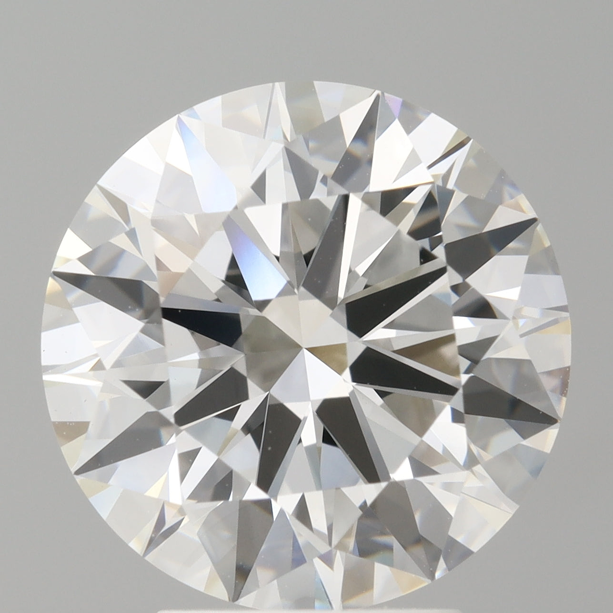 4.09 Carat Round Shaped, Ideal Cut, E Color, VVS2 Clarity, IGI Certified Lab Grown Diamond