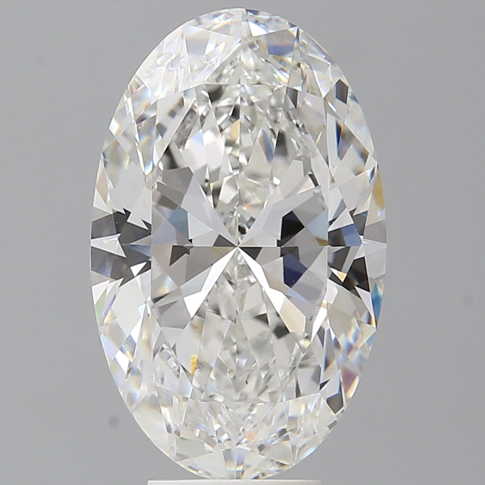 6.55 Carat Oval Shaped, Ideal Cut, E Color, VVS2 Clarity, IGI Certified Lab Grown Diamond
