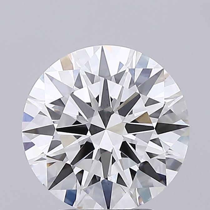 3.09 Carat Round Shaped, Ideal Cut, F Color, VS1 Clarity, IGI Certified Lab Grown Diamond