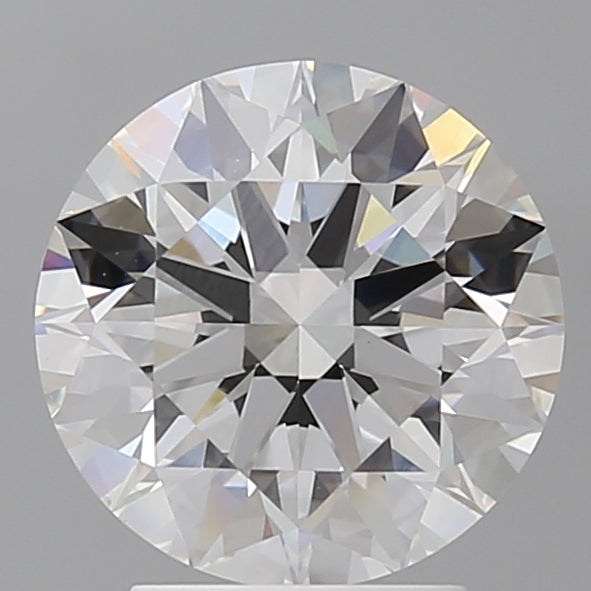 3.10 Carat Round Shaped, Ideal Cut, E Color, VVS2 Clarity, IGI Certified Lab Grown Diamond