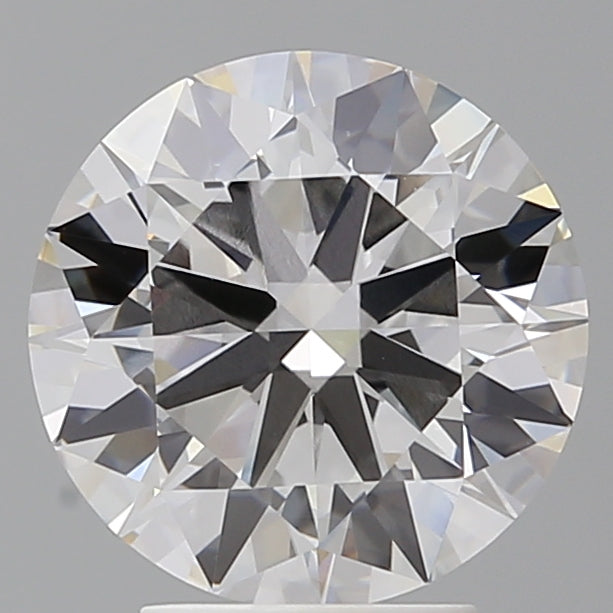 3.52 Carat Round Shaped, Ideal Cut, E Color, VVS2 Clarity, IGI Certified Lab Grown Diamond