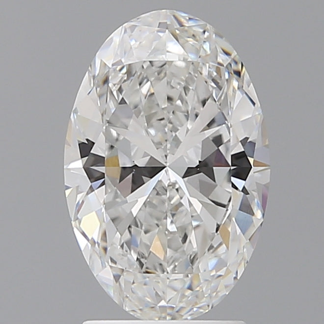 2.58 Carat Oval Shaped, Ideal Cut, E Color, VVS2 Clarity, IGI Certified Lab Grown Diamond