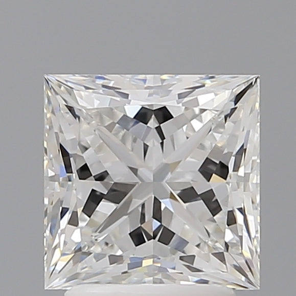 2.51 Carat Princess Shaped, Ideal Cut, E Color, VS1 Clarity, IGI Certified Lab Grown Diamond