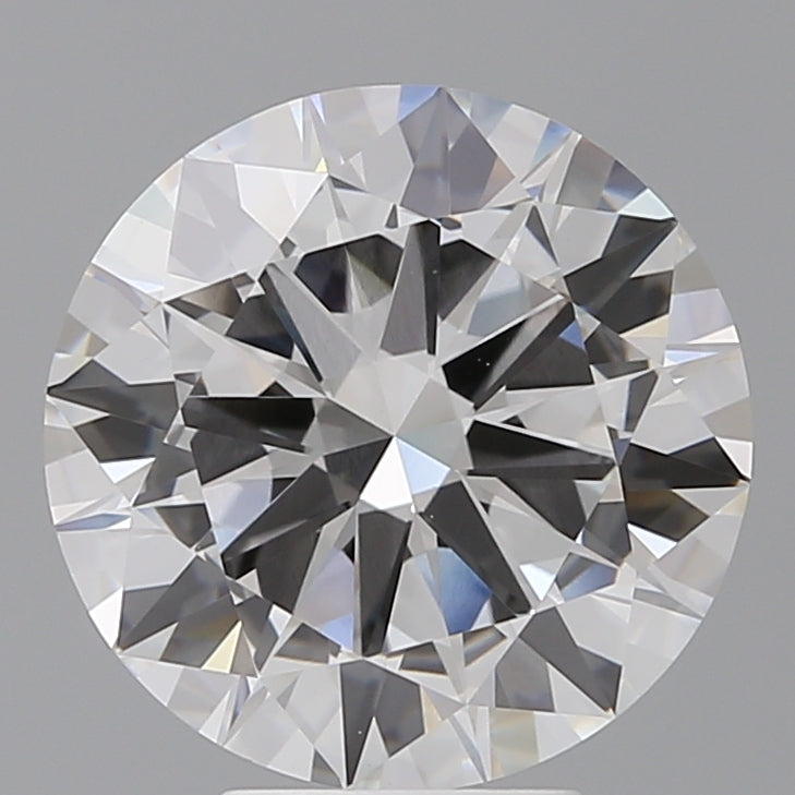 5.57 Carat Round Shaped, Excellent Cut, E Color, VVS2 Clarity, IGI Certified Lab Grown Diamond