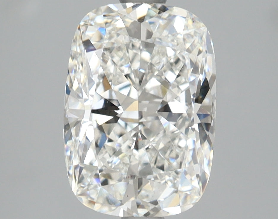 2.57 Carat Cushion Shaped, Excellent Cut, E Color, VS1 Clarity, IGI Certified Lab Grown Diamond