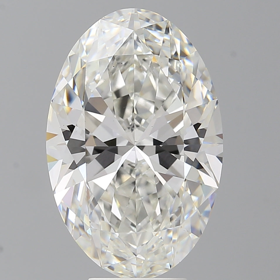 7.08 Carat Oval Shaped, Excellent Cut, F Color, VS1 Clarity, IGI Certified Lab Grown Diamond