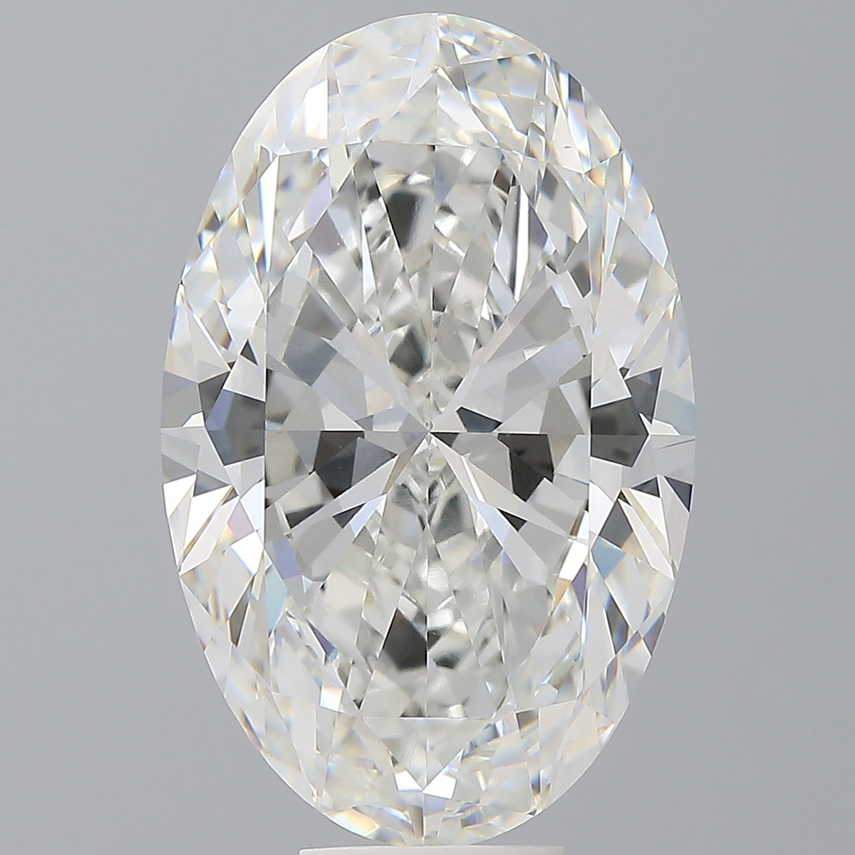 10.57 Carat Oval Shaped, Ideal Cut, F Color, VVS2 Clarity, IGI Certified Lab Grown Diamond
