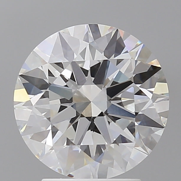 3.09 Carat Round Shaped, Ideal Cut, E Color, VVS2 Clarity, IGI Certified Lab Grown Diamond